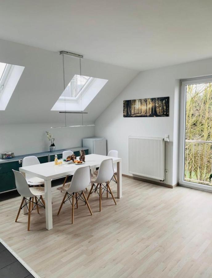 Haus Am Hang; Ferienwohnung Fernblick Stolberg  Εξωτερικό φωτογραφία